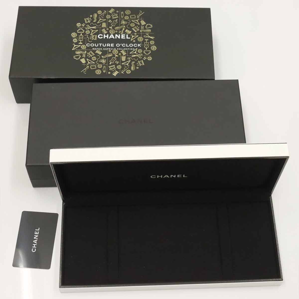 Boyfriend H9834 K18YG Diamond Quartz Black Dial Ladies