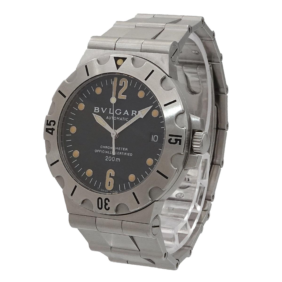 Diagono Scuba SD38S Date Automatic Black Dial Mens