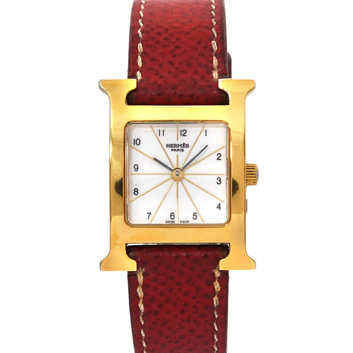 H Watch HH1 201 Quartz White Dial Ladies Watch