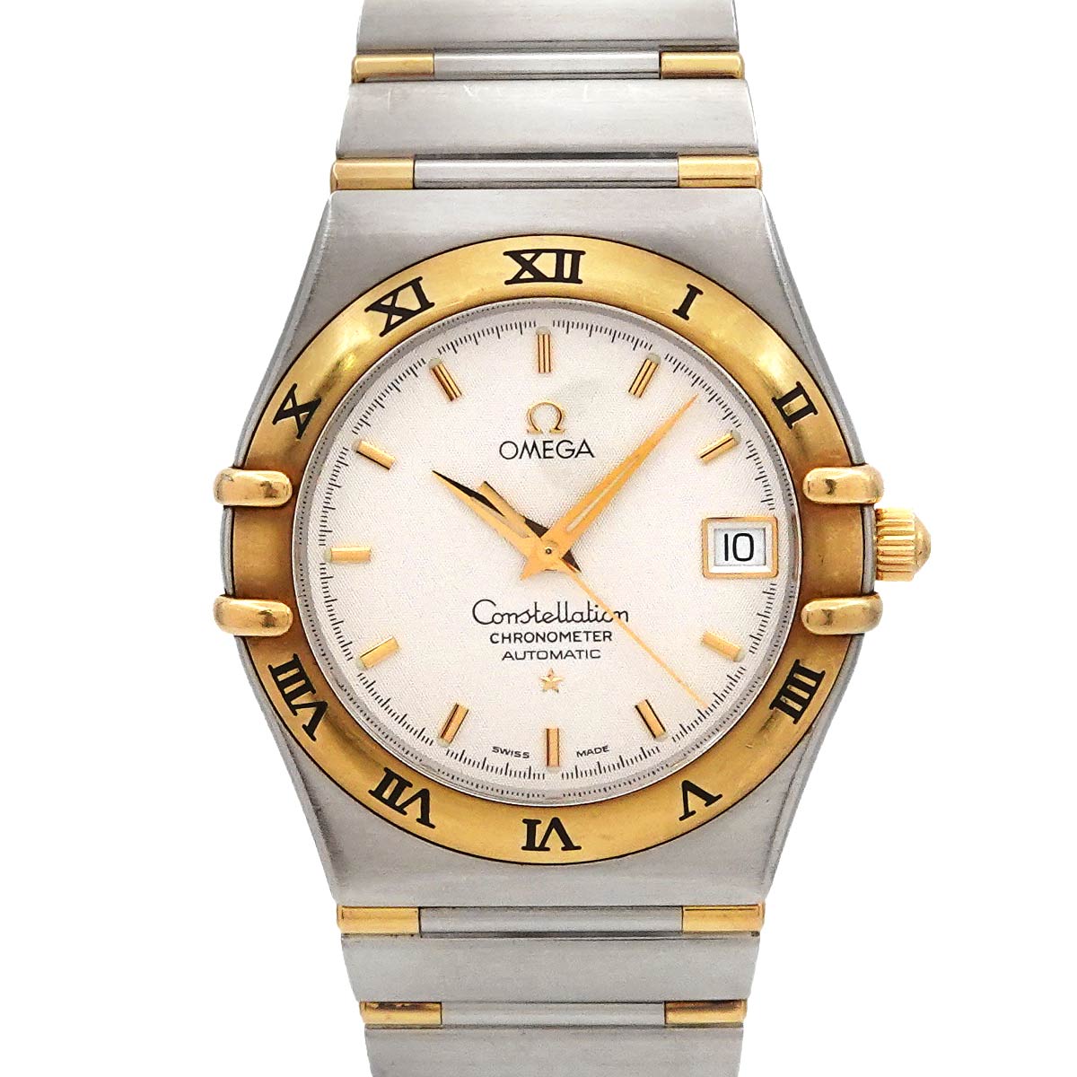 Constellation 1302 30 750 YG Automatic Date Cream dial Mens