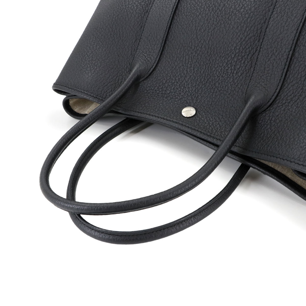 Garden Party 36 PM Tote Bag Negonda Leather Black Purse
