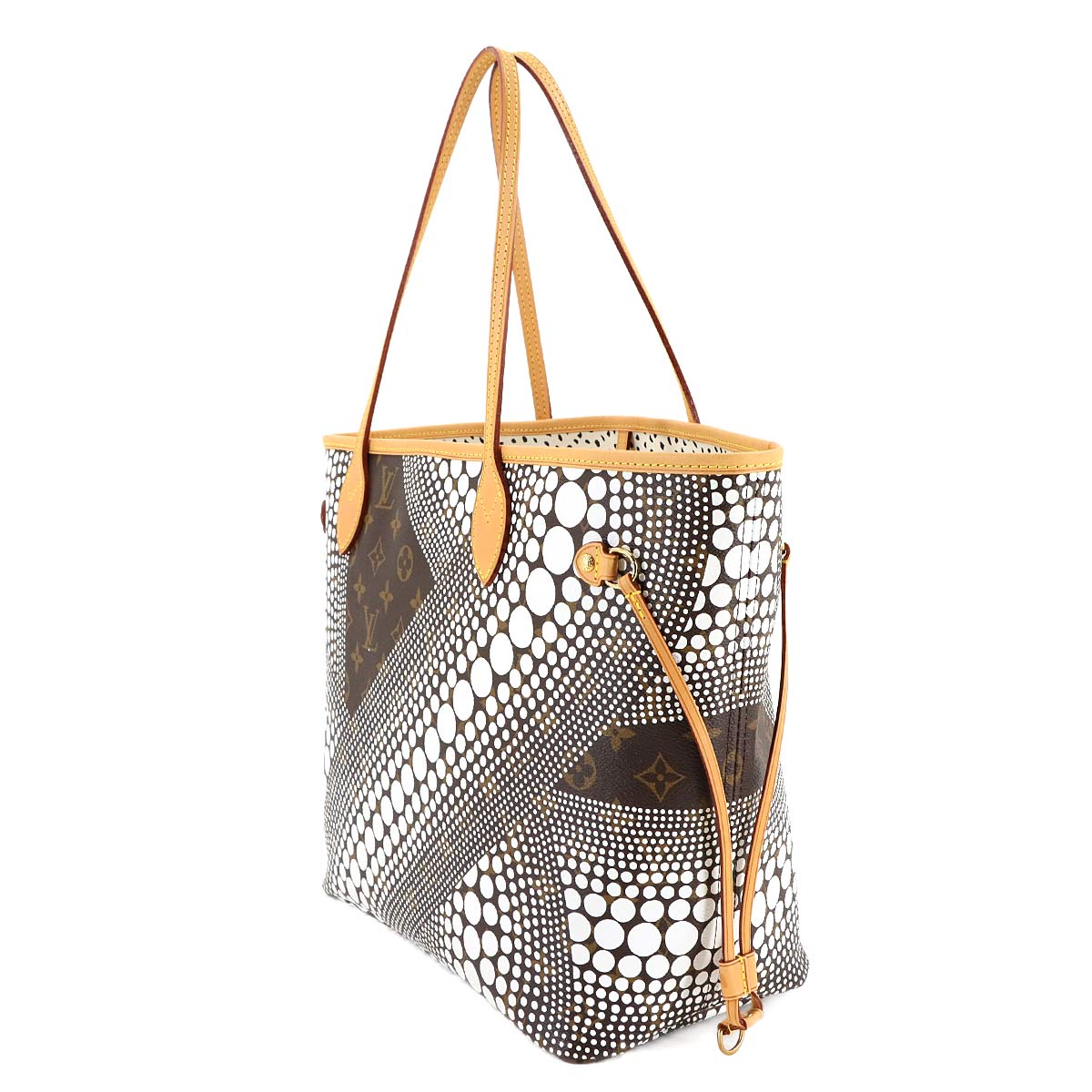 Monogram Wave Neverfull MM Tote Bag Yayoi Kusama M40684