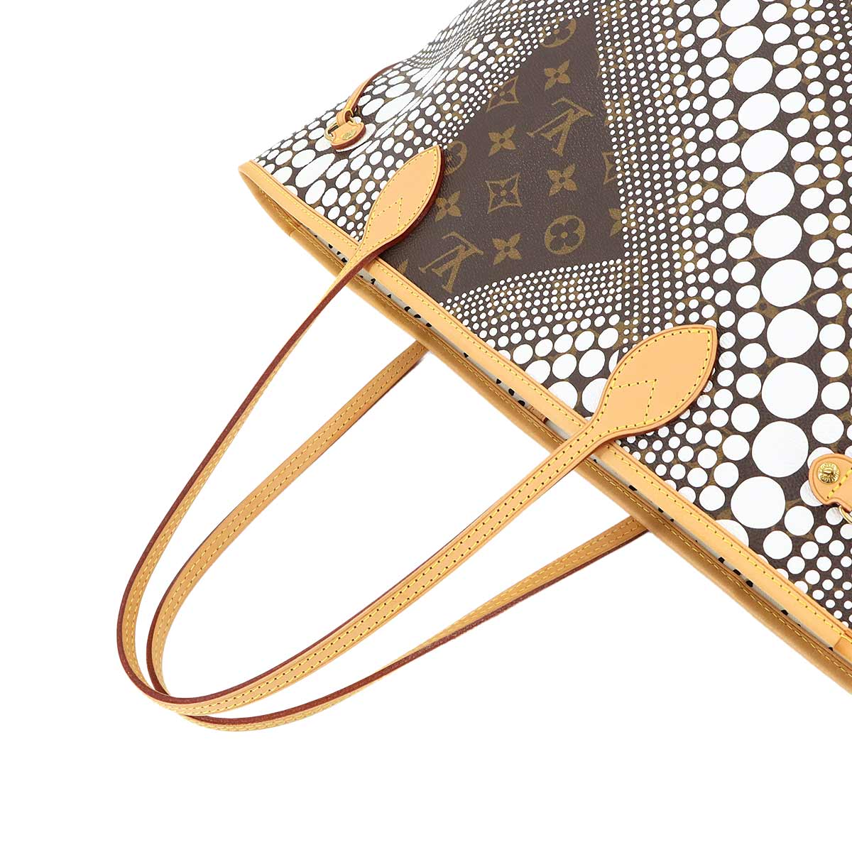 Monogram Wave Neverfull MM Tote Bag Yayoi Kusama M40684
