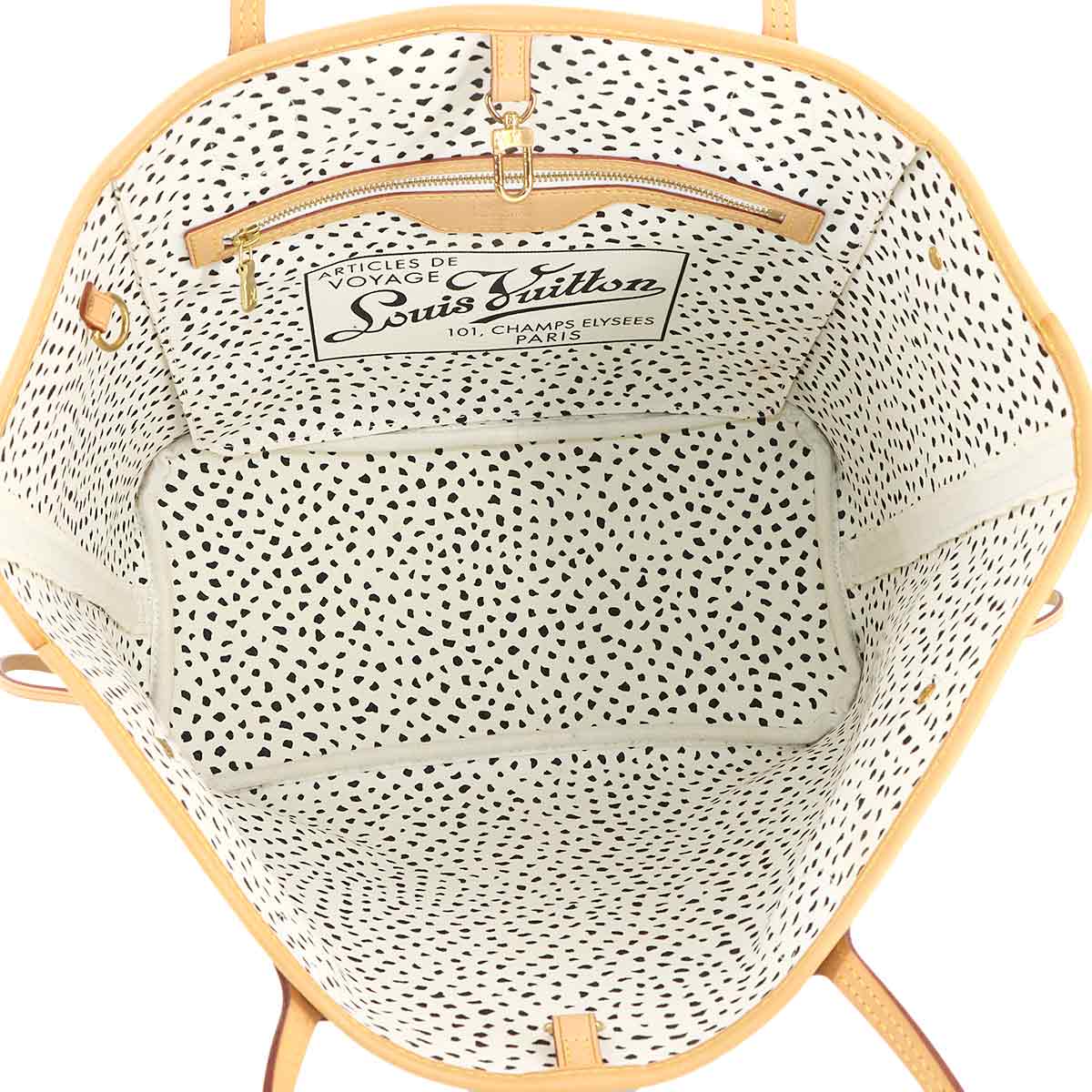 Monogram Wave Neverfull MM Tote Bag Yayoi Kusama M40684
