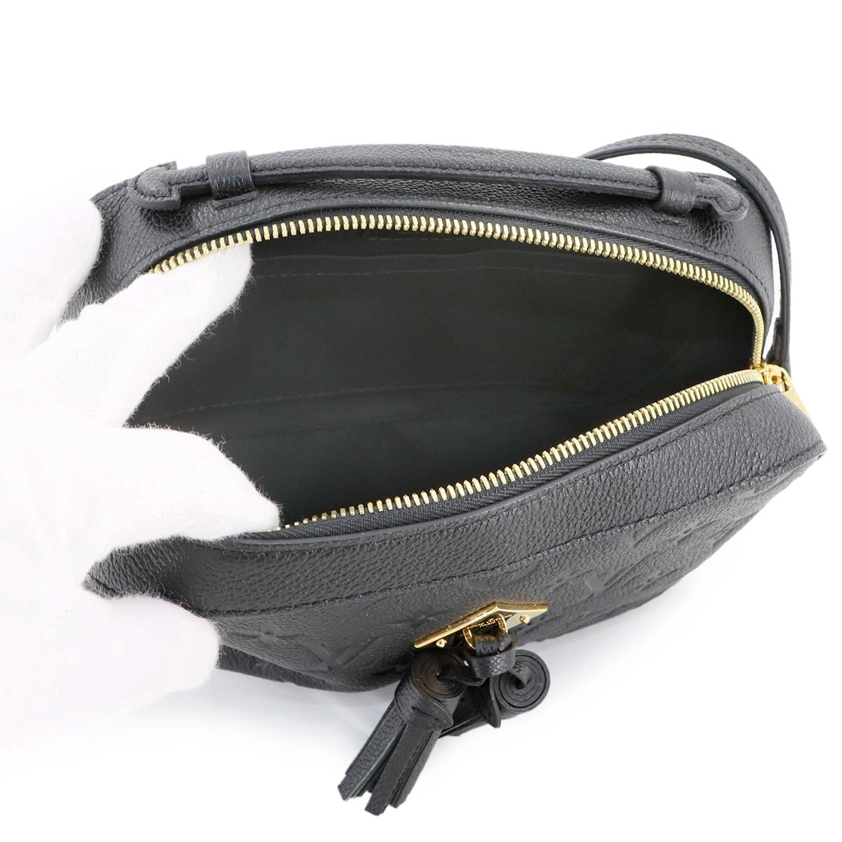 Monogram Empreinte Saintonge Shoulder Bag Noir M44593