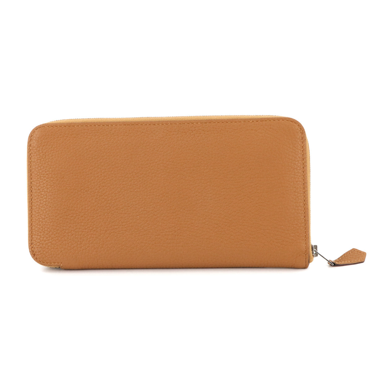 Azapp Long Classic Wallet Veau Togo Caramel