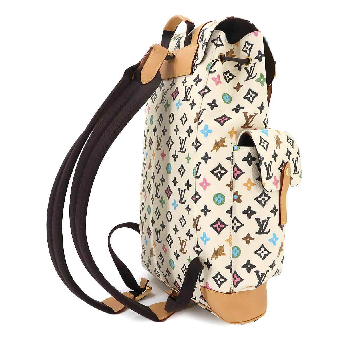 Monogram Craggy Christopher MM Backpack Vanilla M25240