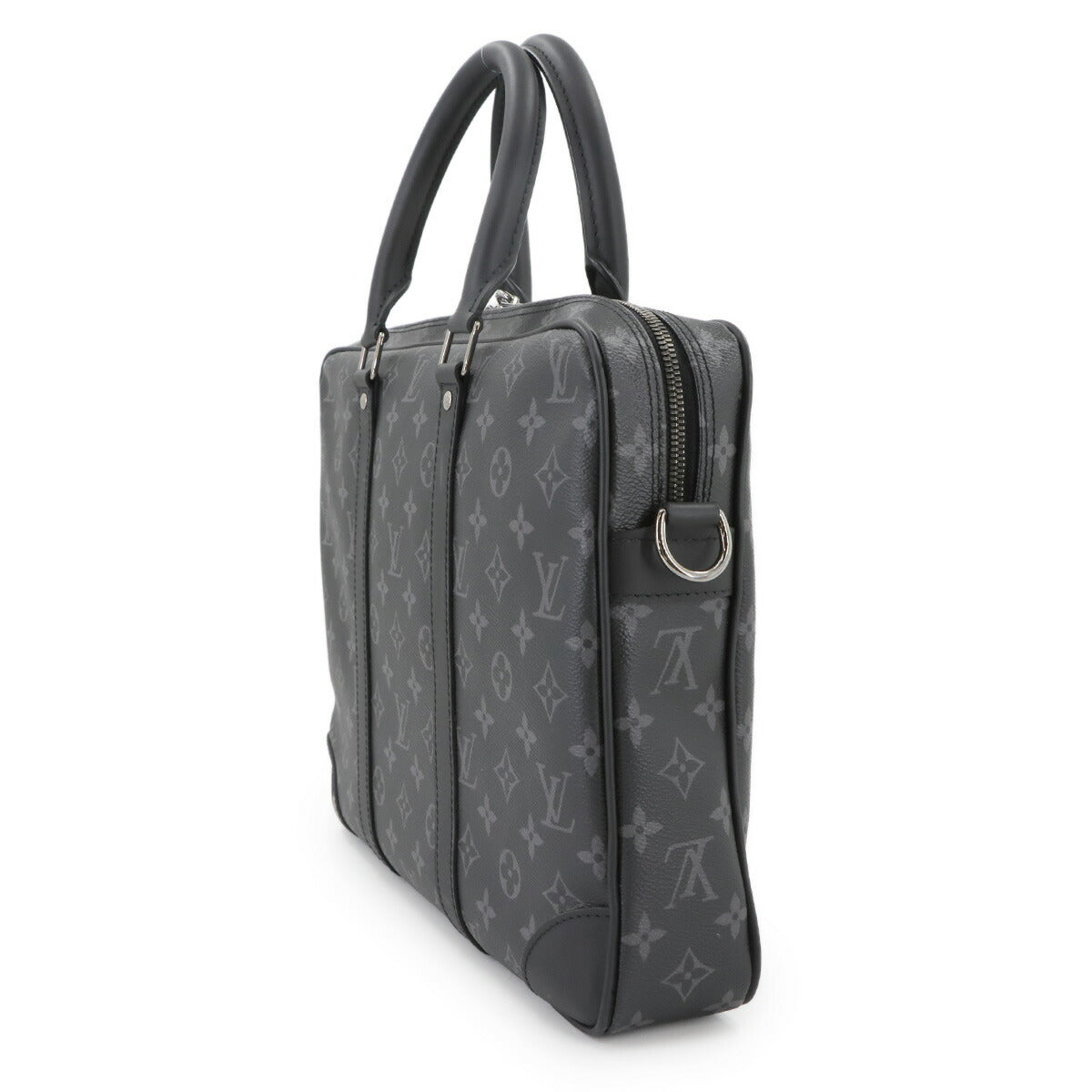 Monogram Eclipse Porte Documents Voyage PM Business Bag