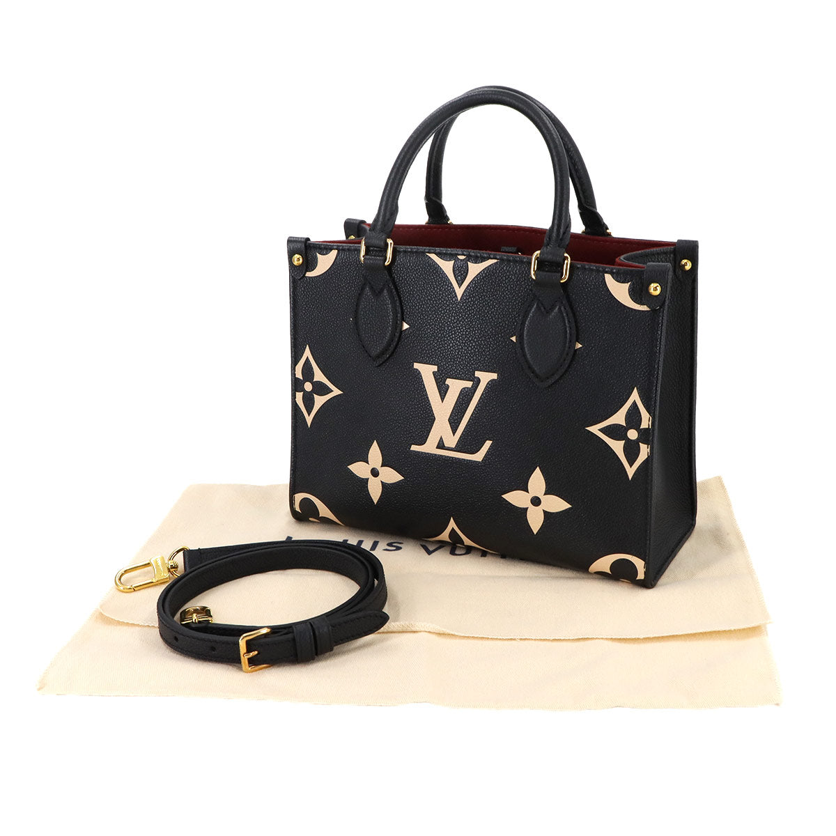 Bi color Monogram Empreinte Onthego PM Tote Bag M45659