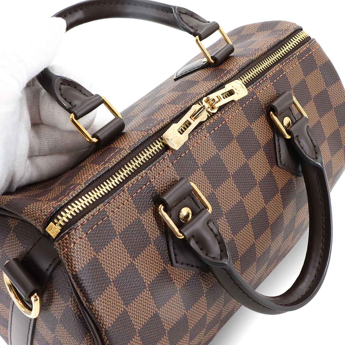 Damier Speedy Bandouliere 25 Hand Shoulder Bag N41368