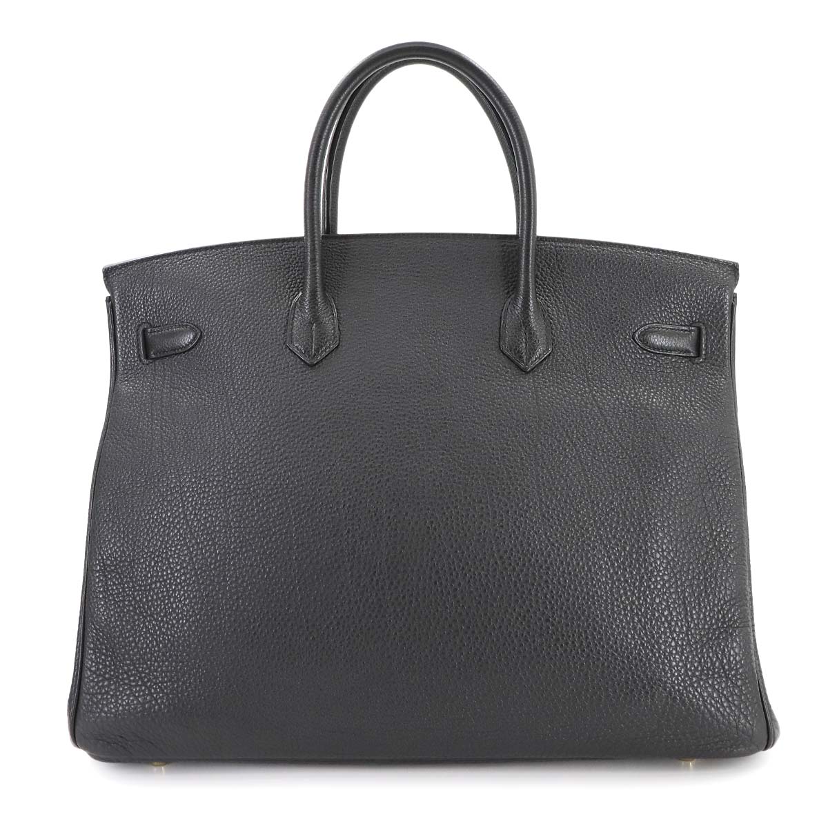 Birkin 40 Veau Togo Black Hand Bag Purse