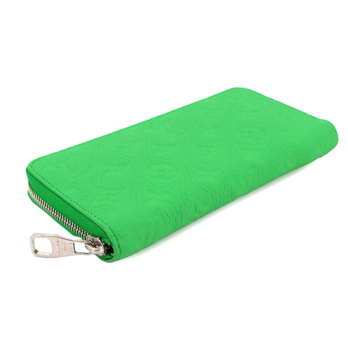 Monogram Taurillon Zippy Wallet Horizontal Green M25851