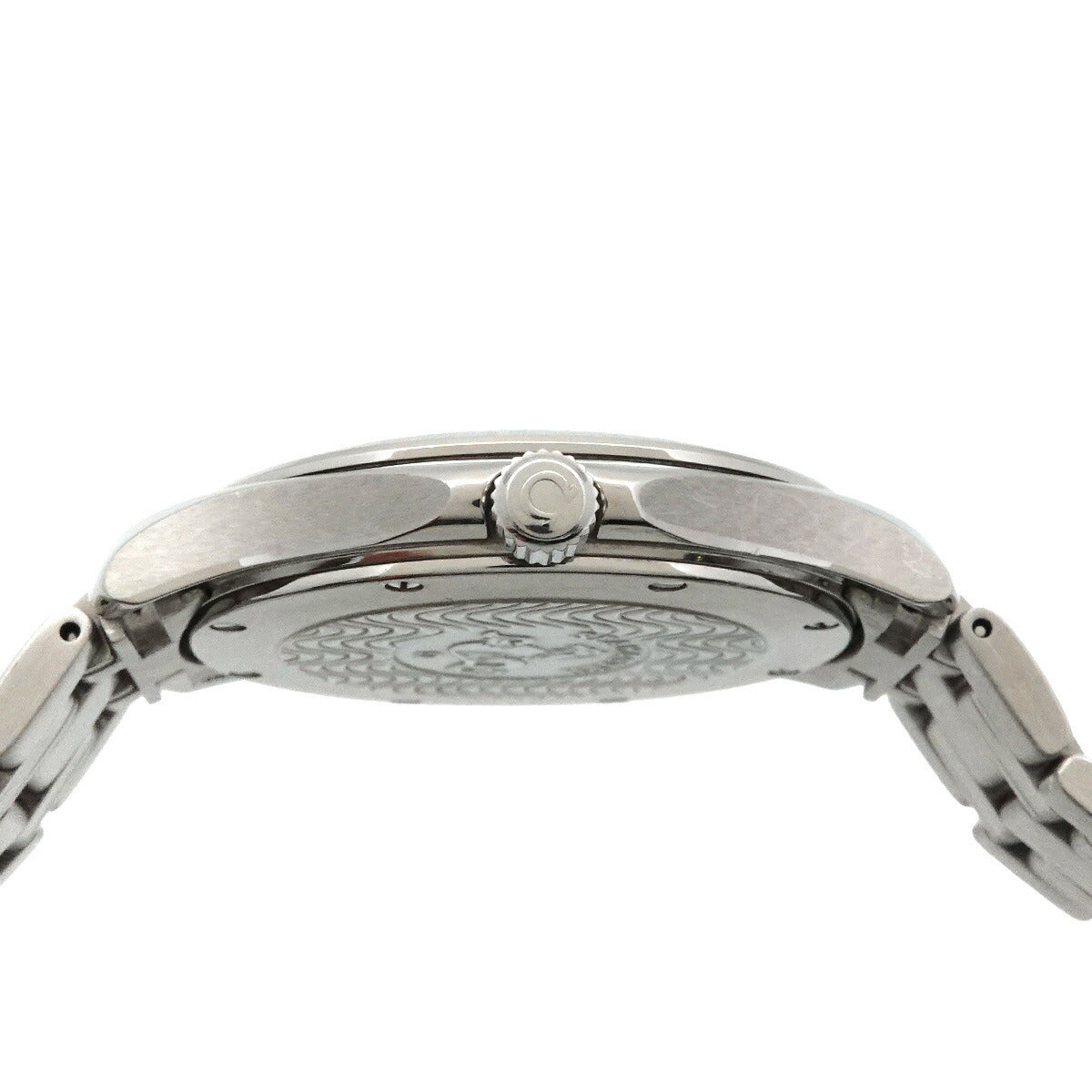 Seamaster 120 2521 81 Quartz Navy Dial Mens Wrist Watch