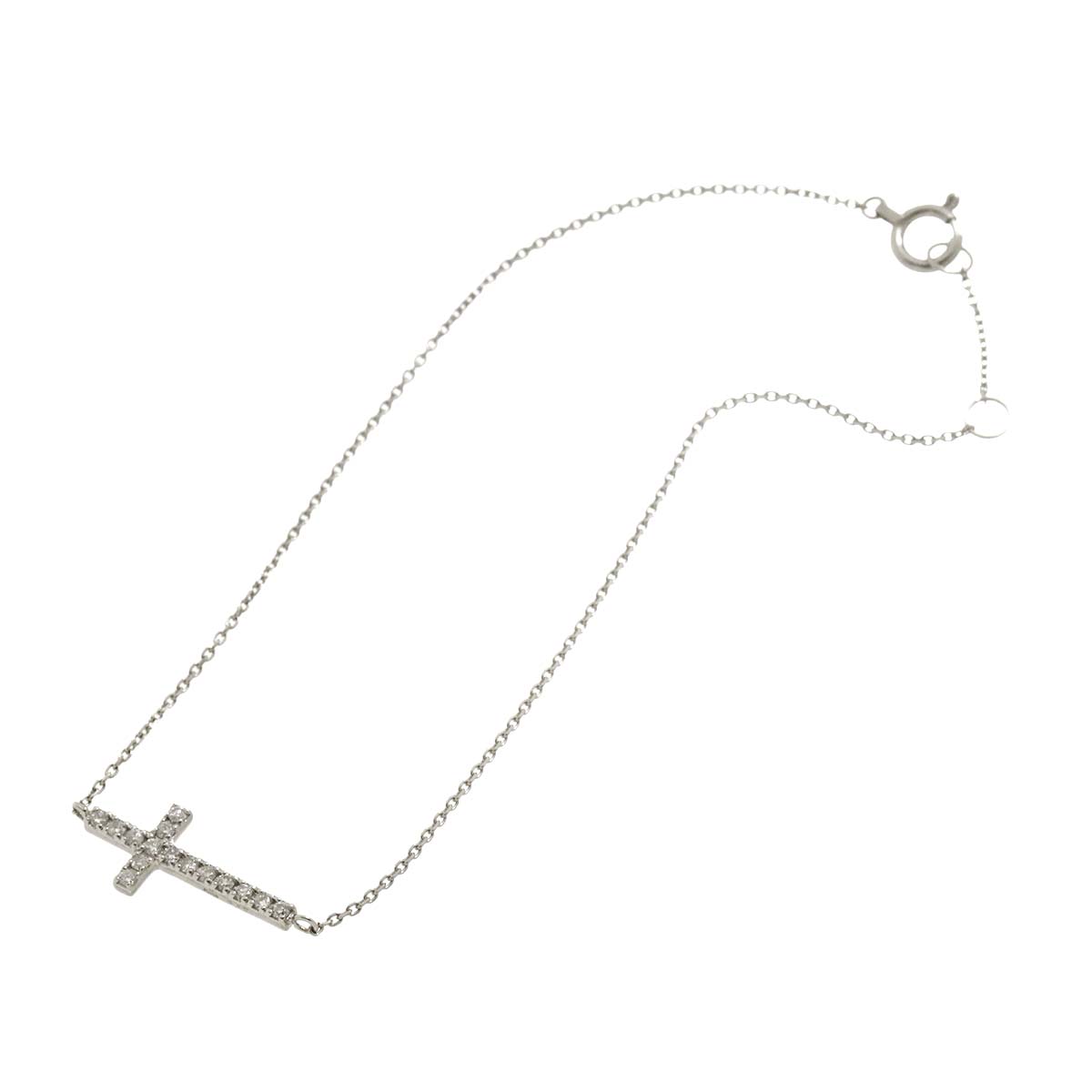 Diamond 0.12ct Bracelet Pt Platinum