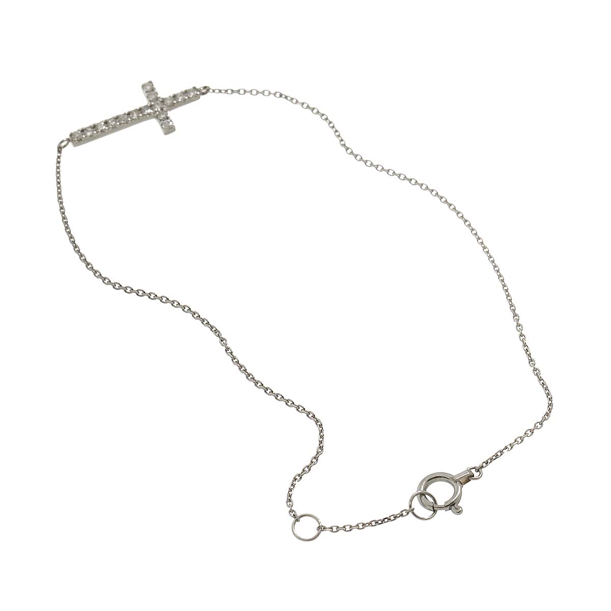 Diamond 0.12ct Bracelet Pt Platinum