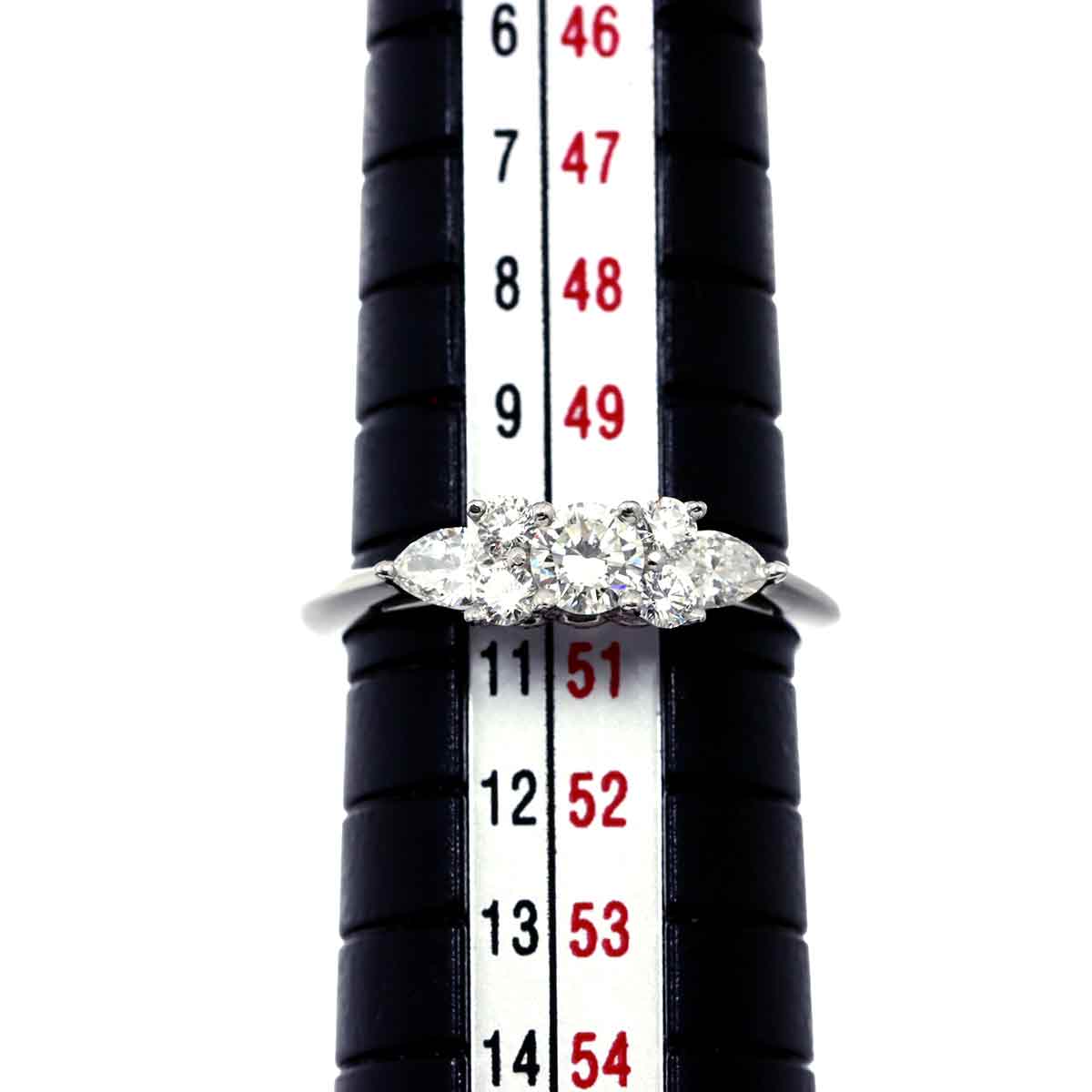 Diamond Ring Platinum size5.25-5.5(US)