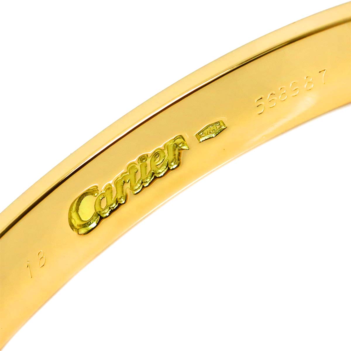 Cartier Love Bracelet 18K Yellow Gold 750 Size18
