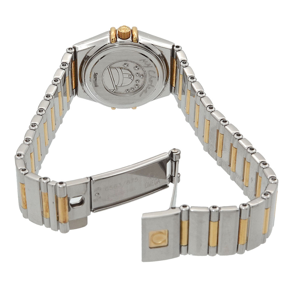 Constellation My Choice 1365.71 Diamond Bezel White Shell Dial