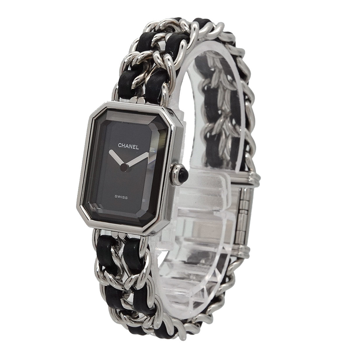 Premiere Size L H0451 Quartz Black Dial Ladies Watch