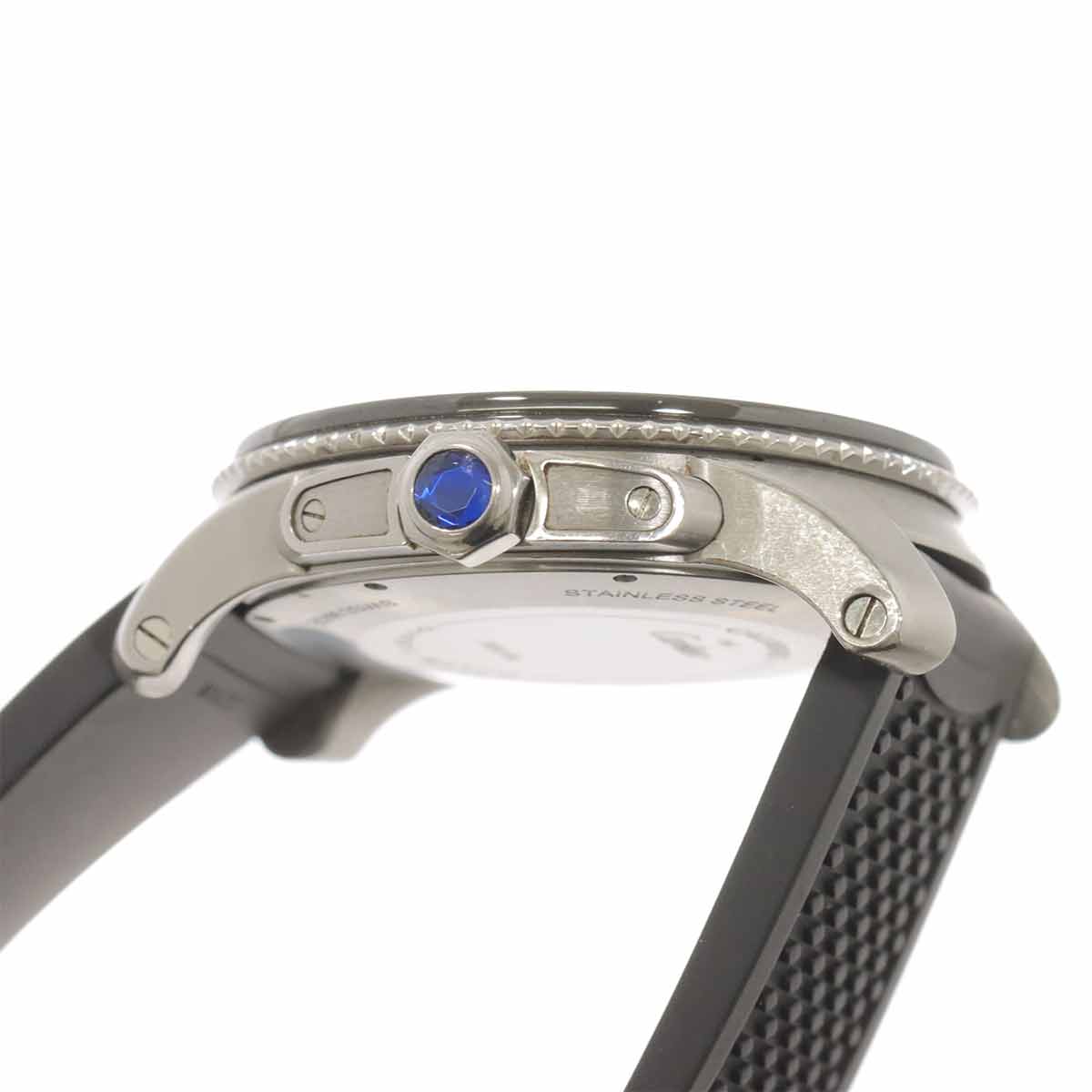 Calibre de Cartier Diver W7100056 Date Black Dial Mens Watch