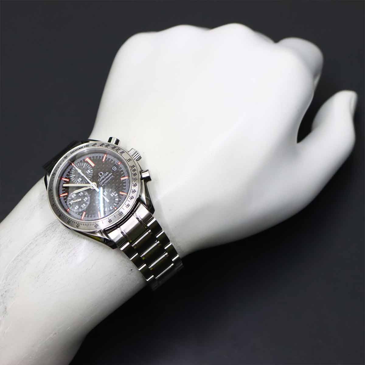 Speedmaster Racing 3519.50 Schumacher model Black Dial Mens