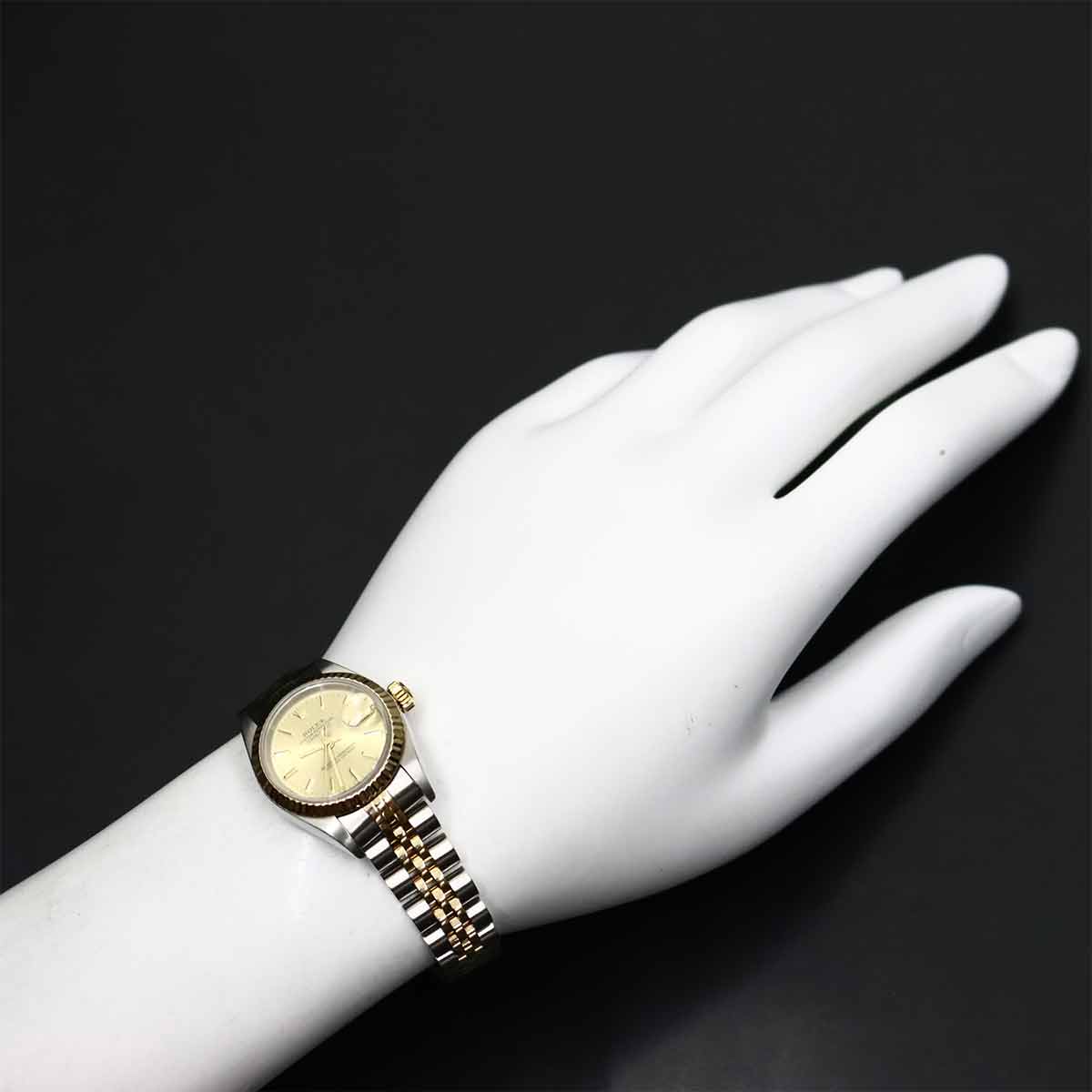 Datejust 79173 Serial K 750 YG Gold Dial Ladies Watch