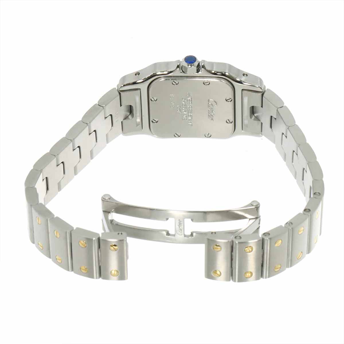 Santos Galbee SM W20031C4 YG Gray Dial Ladies Watch