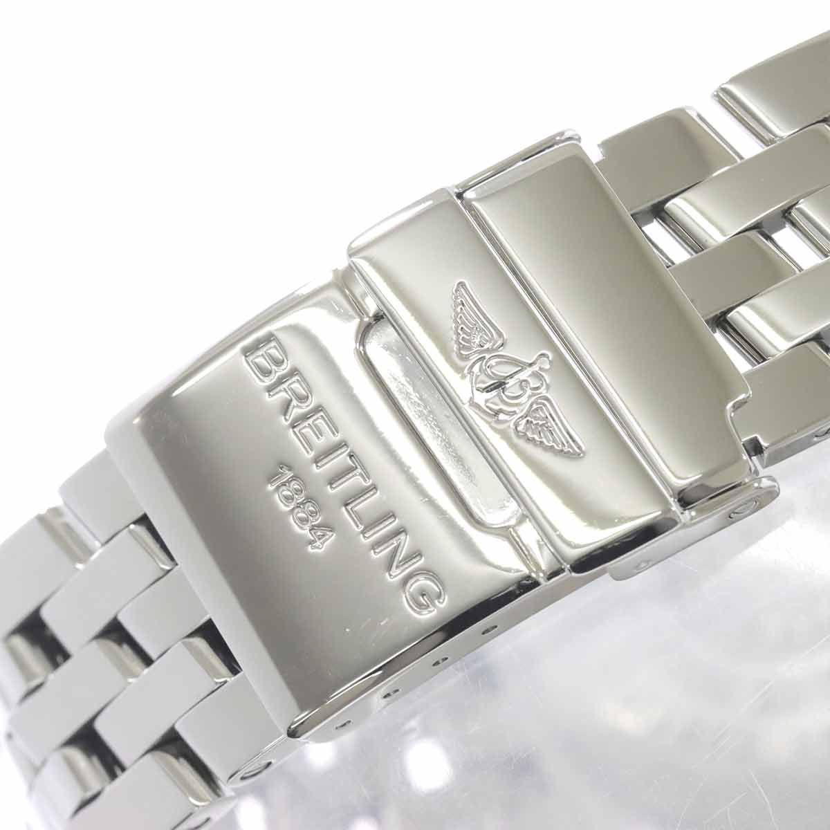 Chonomat Evolution B13356 750 YG White Shell Dial Date