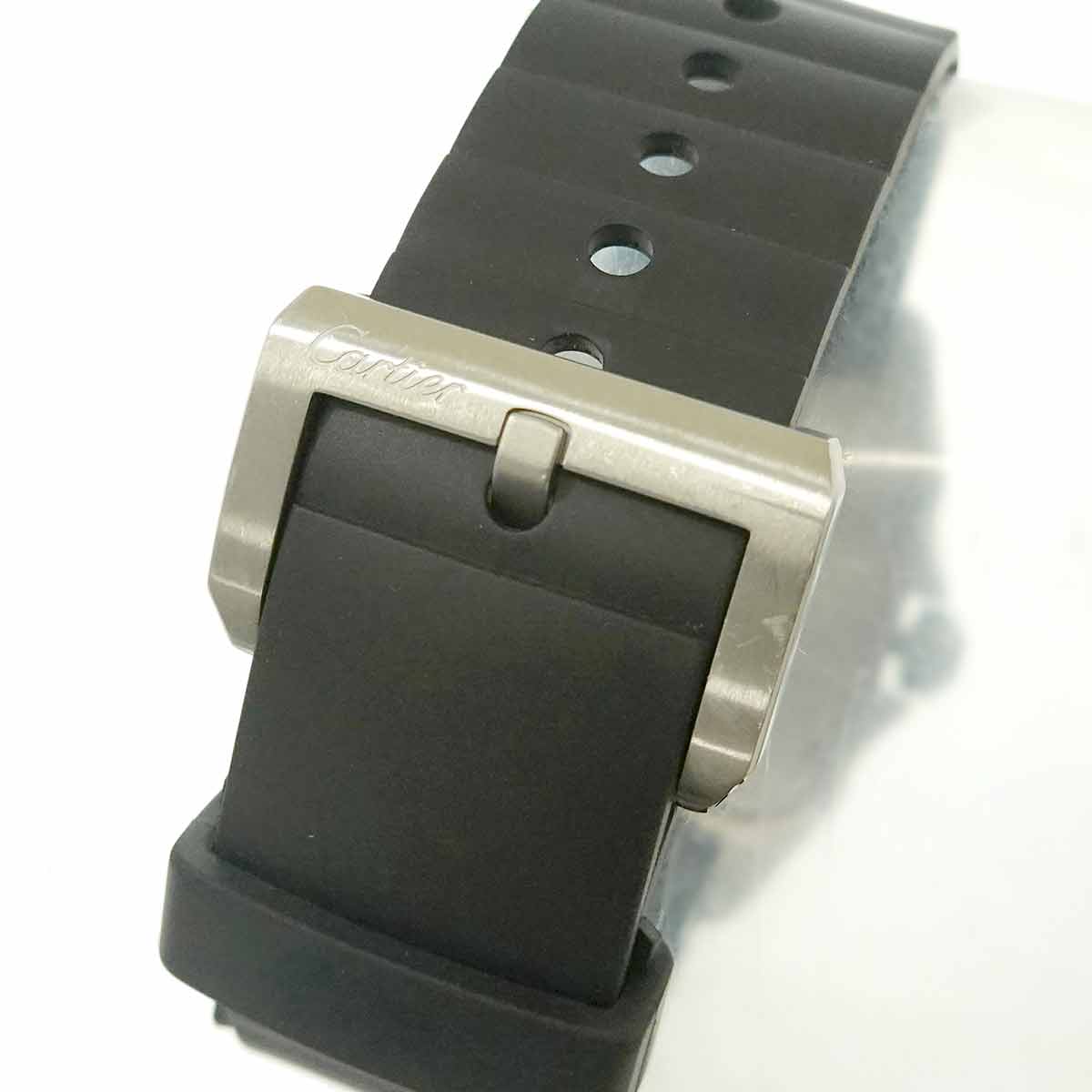 Santos100 W20121U2 Automatic Silver Dial Mens Watch