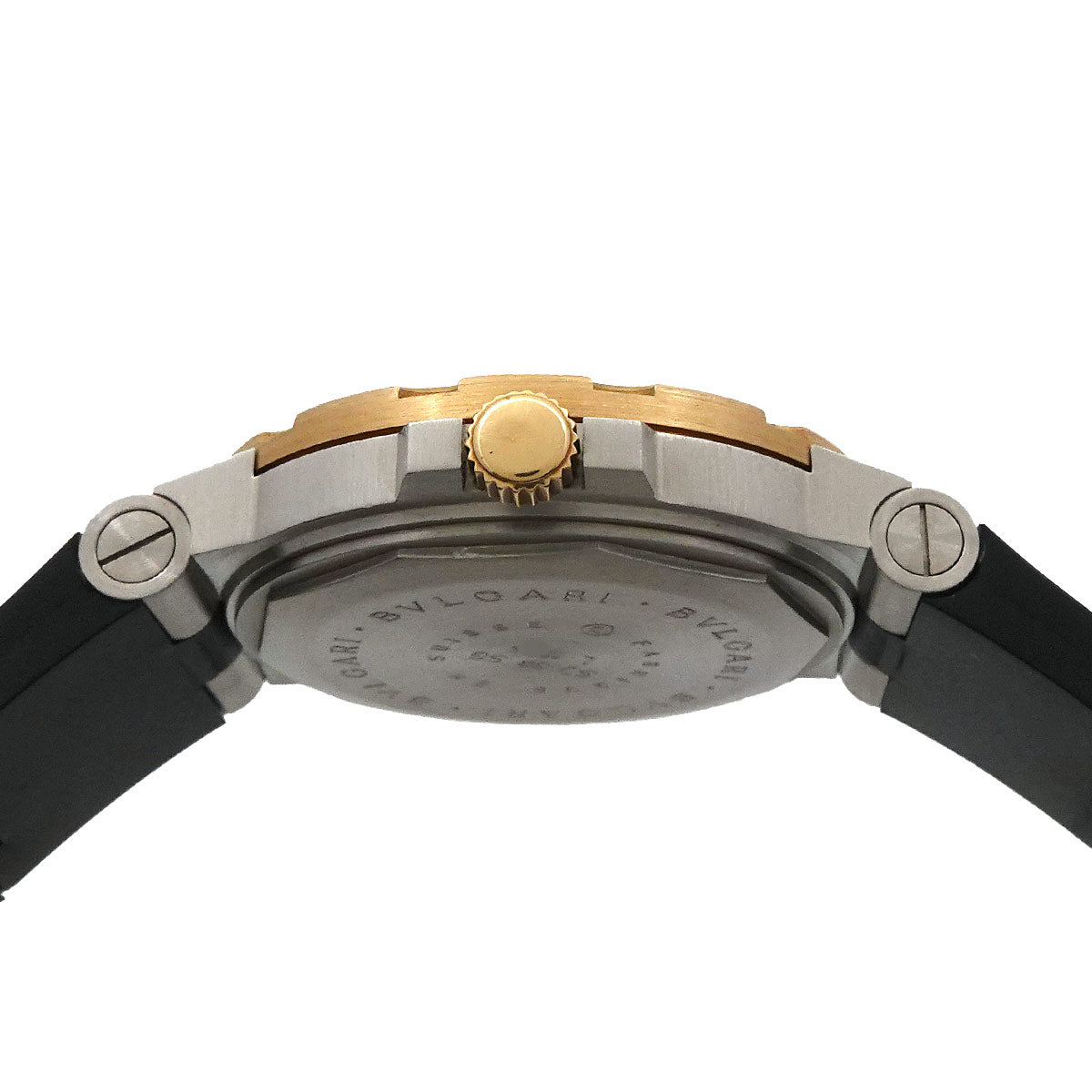 Diagono Scuba SD38SG 750 YG Automatic Date Black Dial Mens