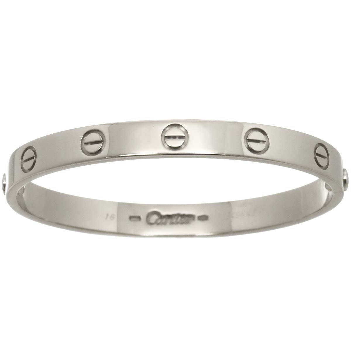 Love Bracelet 18K White Gold 750 Size16