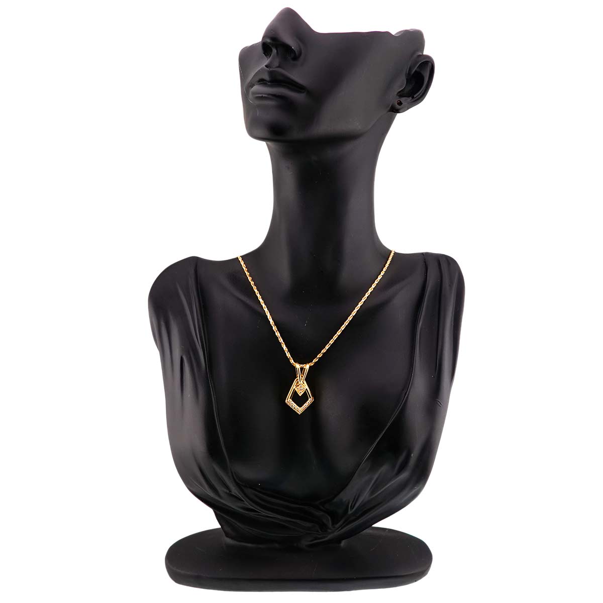 Diamond 0.36ct Necklace 18K Yellow Gold 750