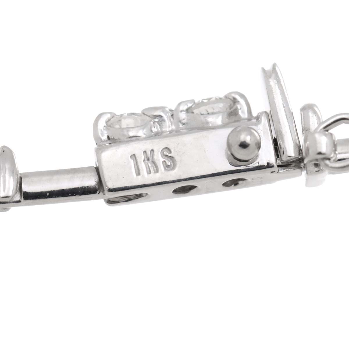 Diamond 1.25ct Bracelet 18K White Gold 750