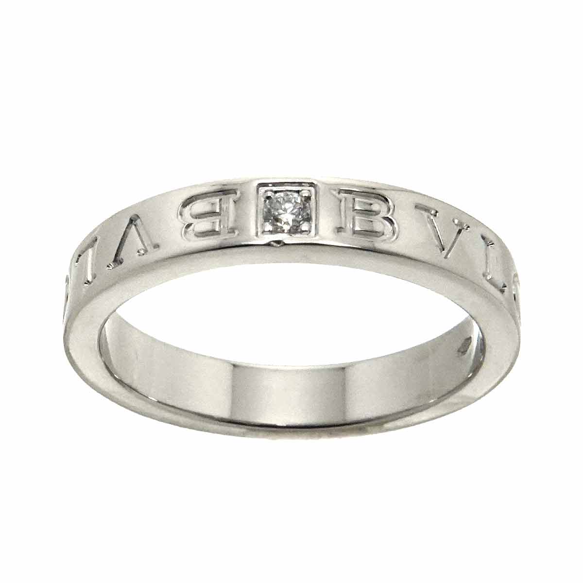 B-ZERO1 Diamond 1P Ring 18K WG 750 size8.25(US)