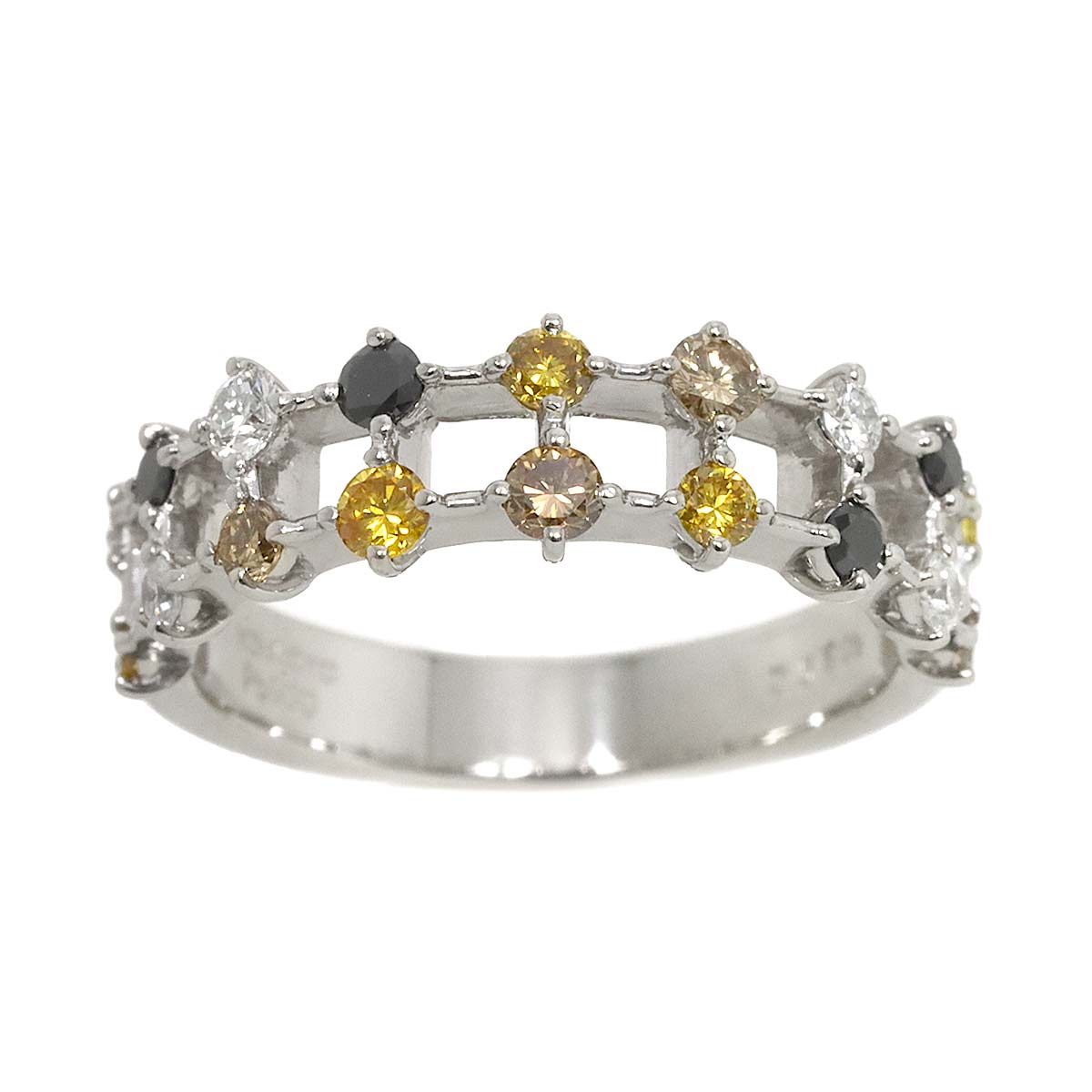 Diamond 0.58ct Ring Platinum Size6.25-6.5(US)
