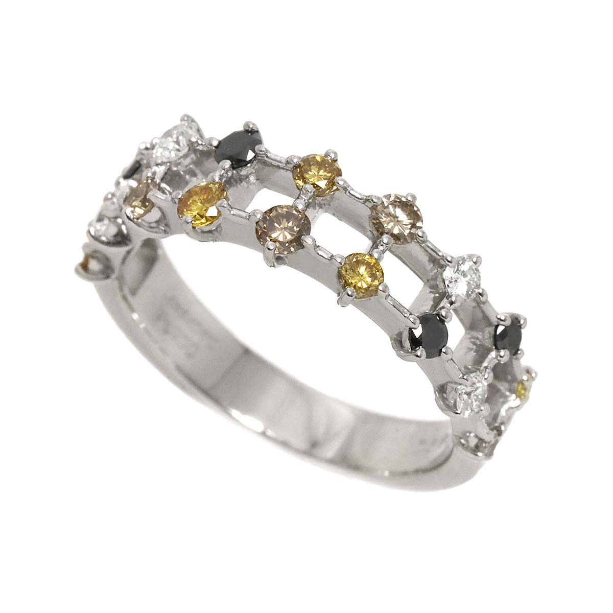 Diamond 0.58ct Ring Platinum Size6.25-6.5(US)