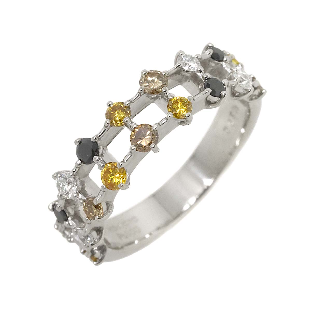 Diamond 0.58ct Ring Platinum Size6.25-6.5(US)