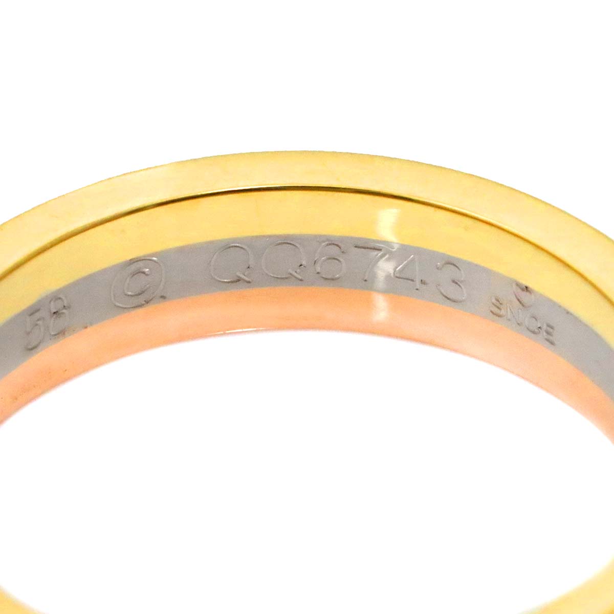VENDOME Ring 18K YG WG PG 750 Size58 8-8.25(US)