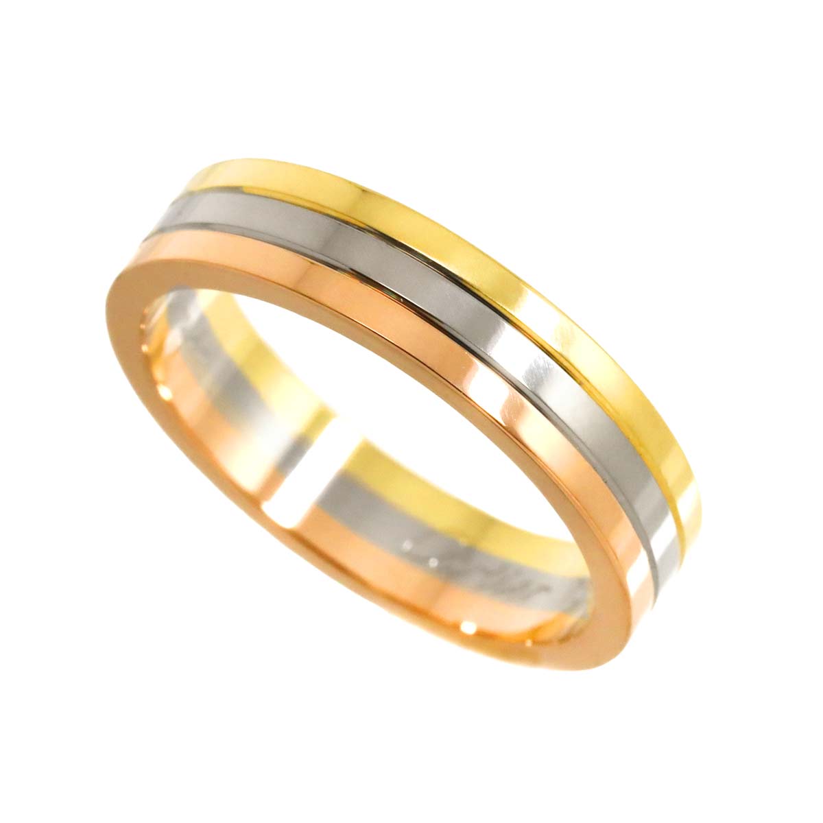 VENDOME Ring 18K YG WG PG 750 Size58 8-8.25(US)