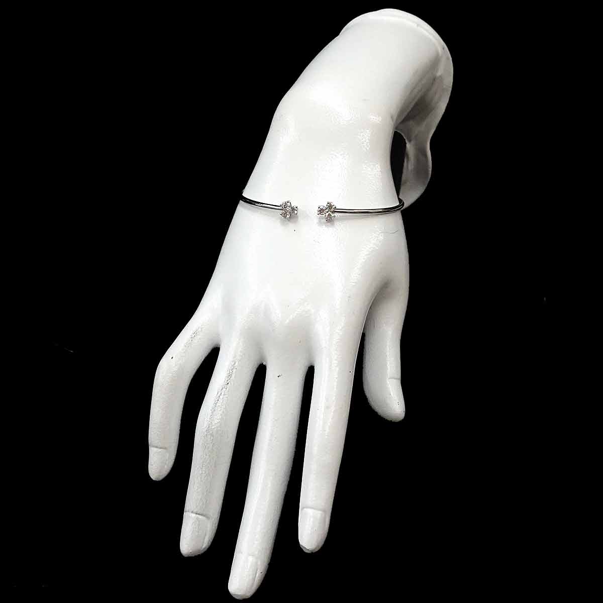 Aria Diamond Bracelet 18K White Gold 750