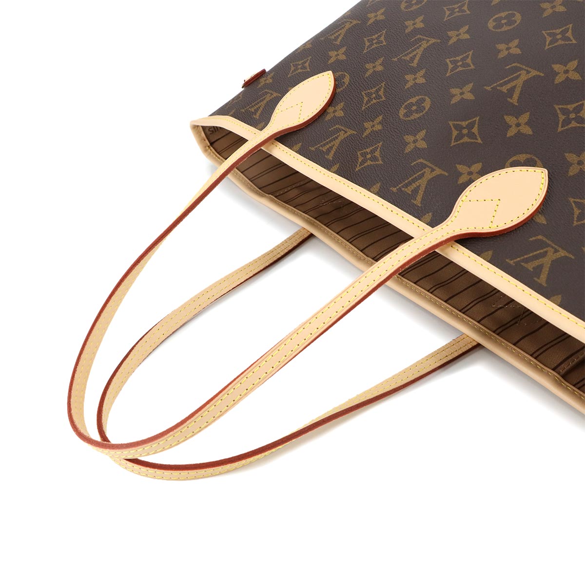 Monogram Neverfull MM Tote Bag Beige M46975 Purse
