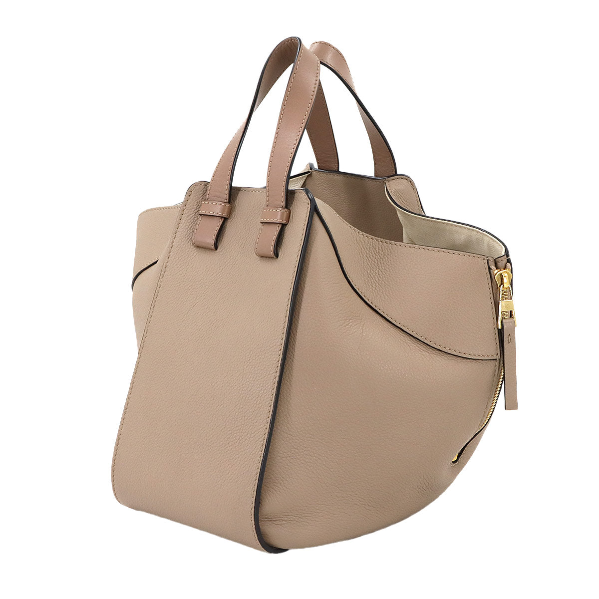Hammock Small 2way Hand Shoulder Bag Leather Beige A538S35X51