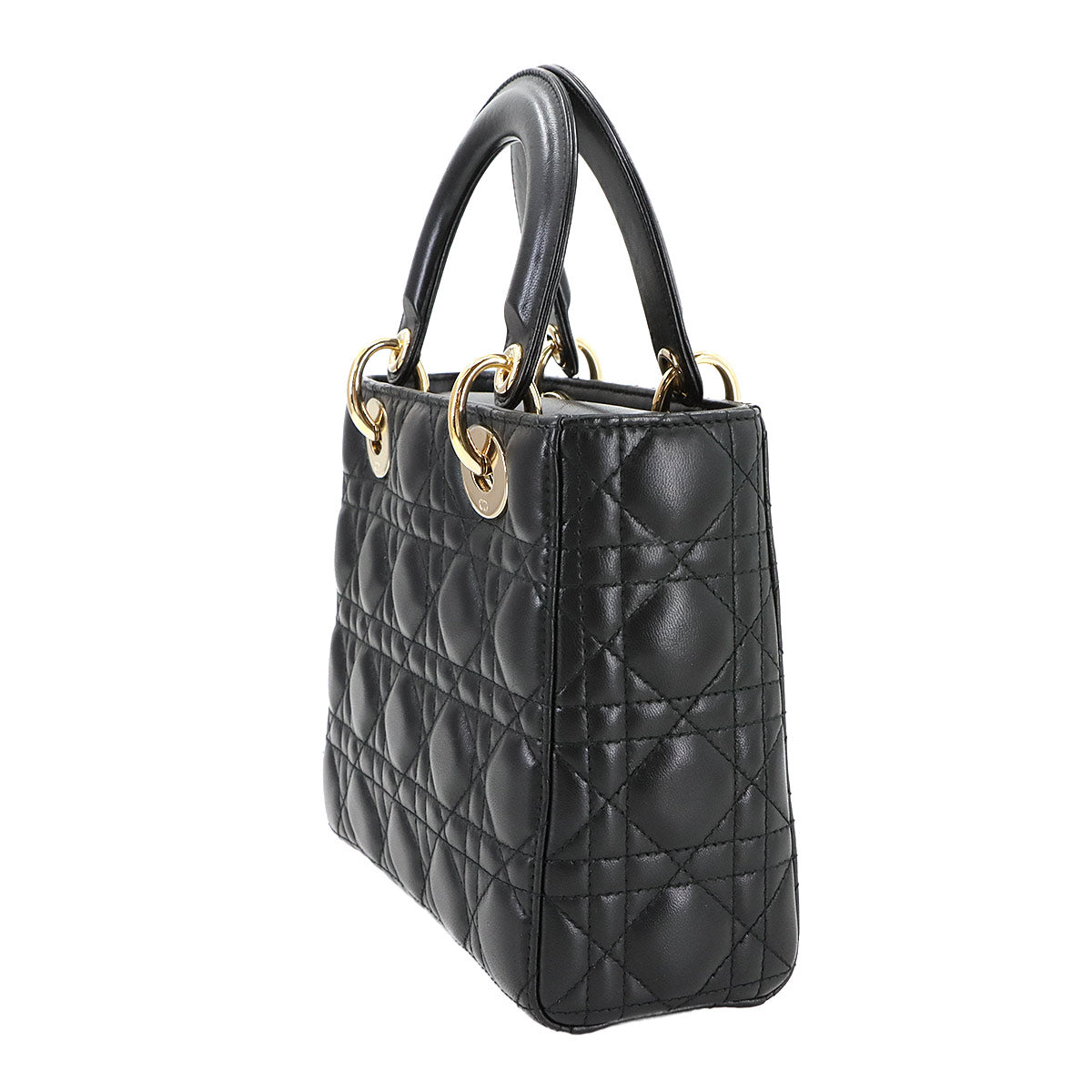 Lady Dior My ABCDior Small Hand Shoulder Bag Leather