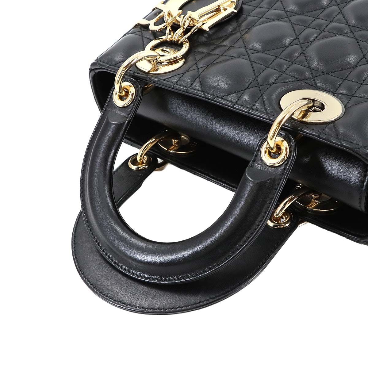 Lady Dior My ABCDior Small Hand Shoulder Bag Leather