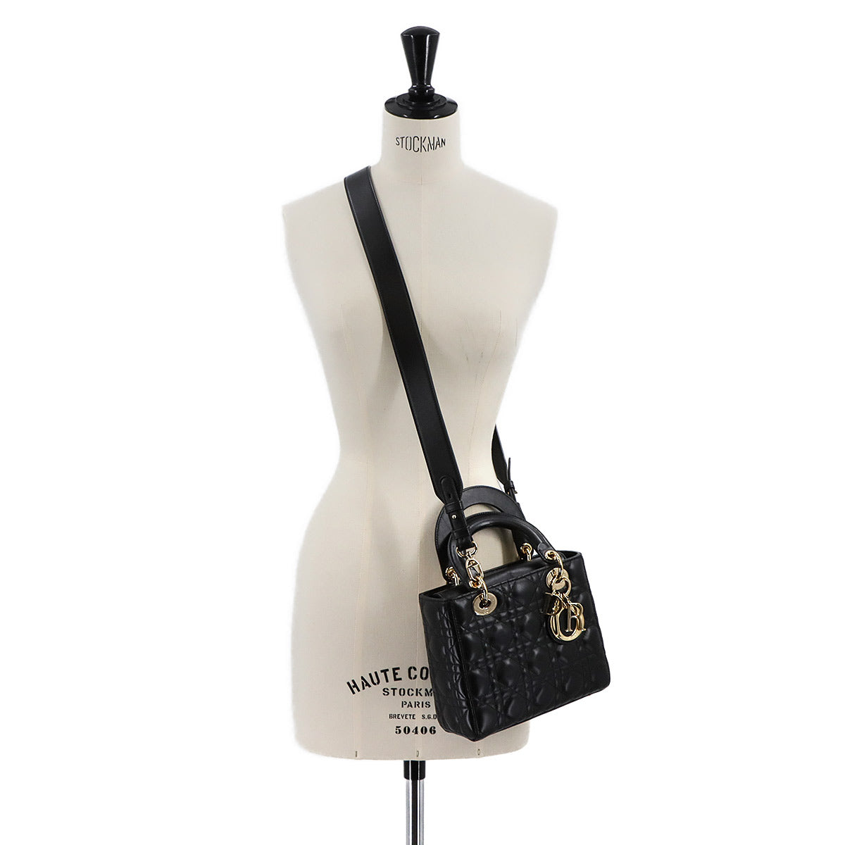 Lady Dior My ABCDior Small Hand Shoulder Bag Leather