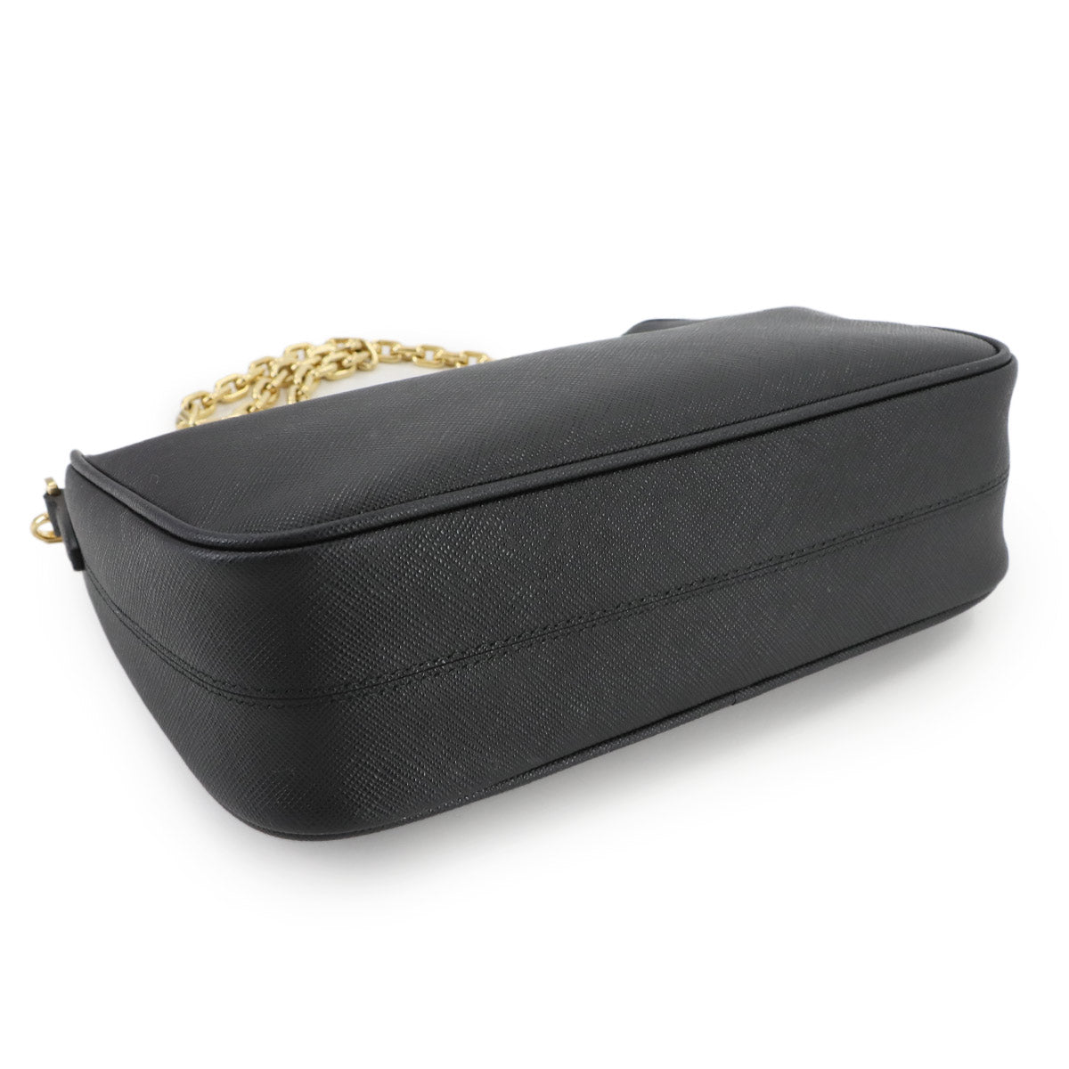 Re-Edition 2005 Shoulder Bag Saffiano Leather Black 1BH204