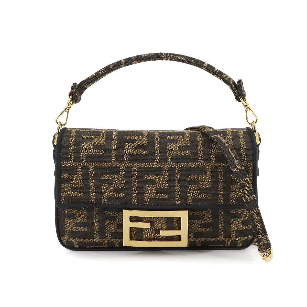 Zucca Mini Mamma Baguette Hand Shoulder Bag Canvas 8BS017