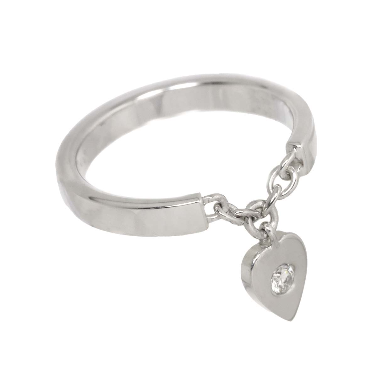 Monamour Diamond Ring 18K White Gold 750 Size47 4(US)