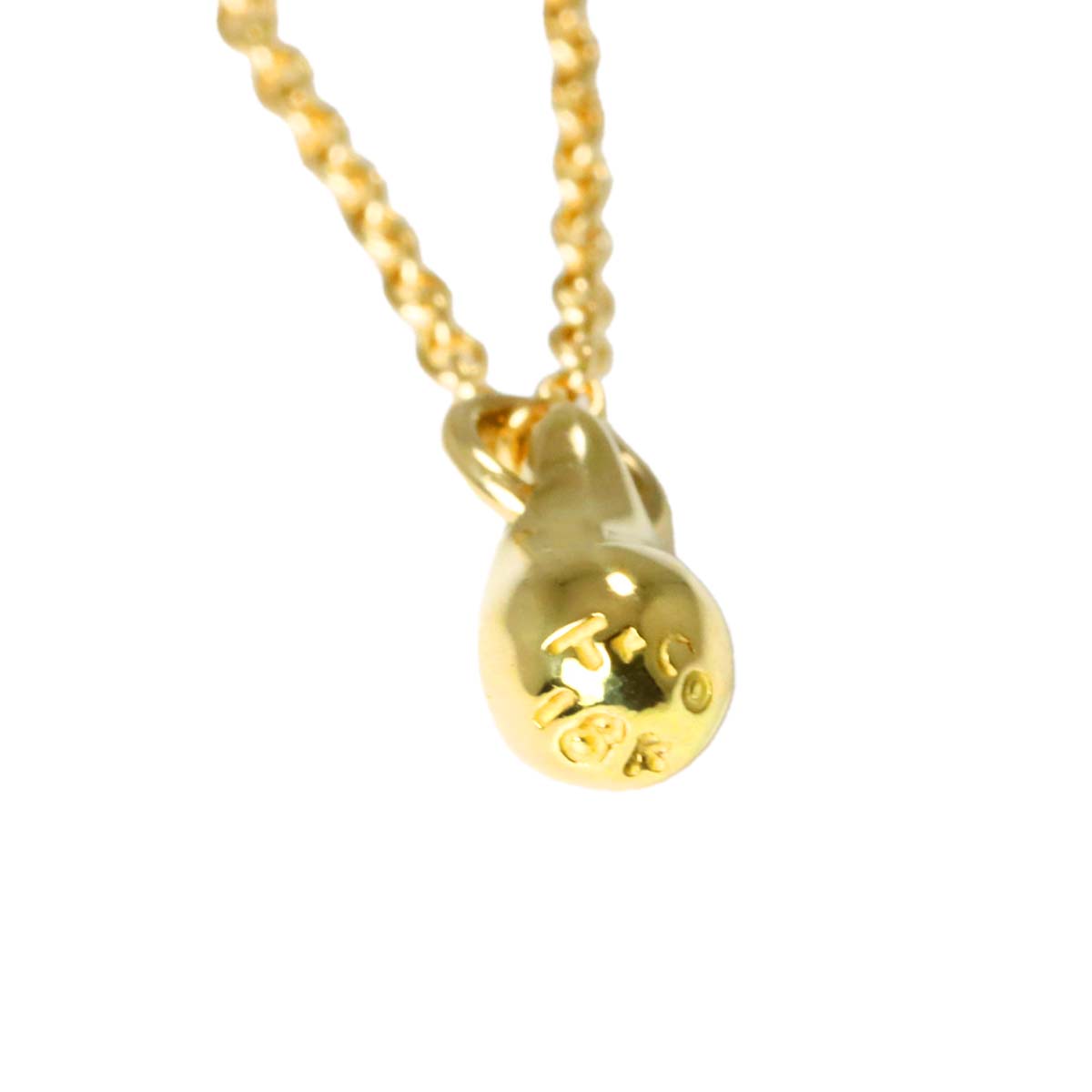 Teardrop Necklace 18K Yellow Gold 750
