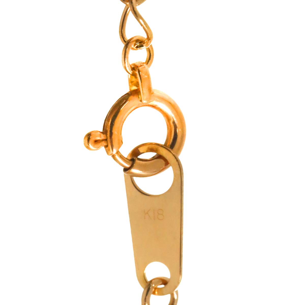 Diamond 0.25ct Necklace 18K PG 750